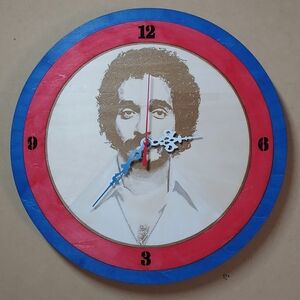 Willie Colon  Colorful Wall Clock with Artistic Design